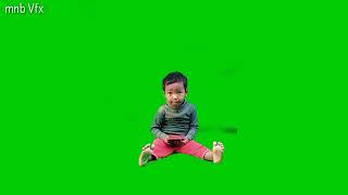 Baby boy vfx green screen