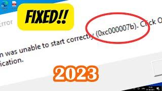 How To Fix Error 0xc00007b [SUPER EASY 2023]