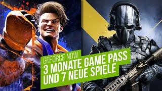 GeForce NOW: 3 Monate PC Game Pass & 7 neue Spiele - u.a. XDefiant, Street Fighter 6 | Cloud Gaming