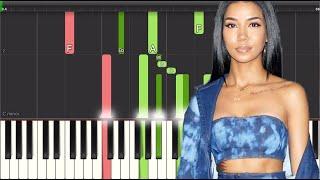 Jhené Aiko - Lotus (Piano Tutorial - Piano Parts)