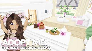 THE BEST BUILDING HACKS in Adopt me! (Compilation) #adoptme #roblox #speedbuild