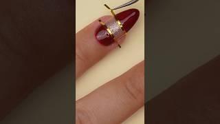 Golden glittery nail art#nailart #shortsviral #shortsfeed #naildesign #song #music #arijitsingh