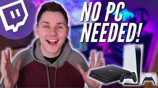 How To Stream On PS4 To Twitch In 2021 | YOU DON'T NEED A PC TO STREAM!