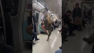 Pantyhose in subway ️