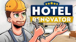 BERENDEZŐ SZIMULÁTOR 🪑 | Hotel Renovator (PC)