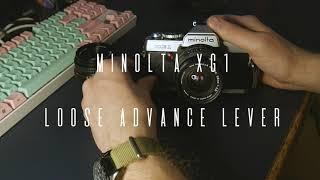 Minolta 35mm Camera Loose Advance Lever Problem