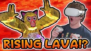 They Added RISING LAVA To Gorilla Tag VR!?