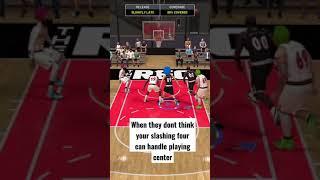 Rare Slashing Four gets a Snatch Block NBA 2k21 #shorts #2k21 #nba2k21