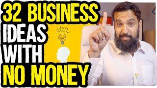 32 Businesses You can Start with No Money | Business Without Money | Part 1 #BusinessIdeas