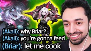 First Time High Elo Ranked Briar Jungle (this will definitely get nerfed) - Nightblue3