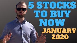 5 Stocks To Buy Now! January 2020! + Facebook Analysis