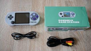 Data Frog SF2000 Retro Handheld / 7 Emulatoren / 6000+ Games / AV-Kabel / 41 Euro / Unboxing Video