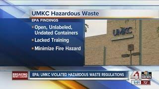 EPA: Hazardous waste violations at UMKC