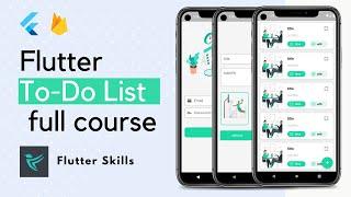 Flutter To Do List App Tutorial with Firebase - full course