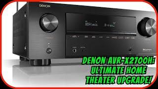 Denon AVR-X2700H: Elevate Your Home Theater Experience!