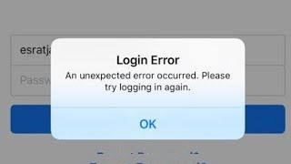 How to fix Facebook Login Error an unexpected error occurred please try again later in ios 14