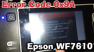 Error 0x9A Epson WorkForce 7610 - Reparación