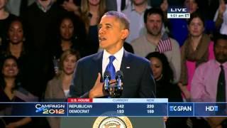 President Obama 2012 Victory Speech (C-SPAN)