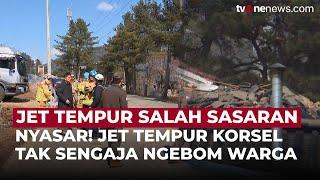 Jet Tempur Korea Selatan Tak Sengaja Jatuhkan Bom, 15 Warga Terluka | OneNews Update