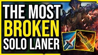 Abusing The MOST BROKEN Solo Laner In Ranked!