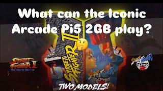 Iconic Arcade Pi5 2gb, what can it play?