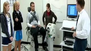 Isokinetic muscle testing using the Biodex System 4