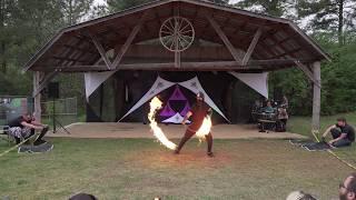 Flowstyle Kyle Fire Rope Dart and Meteor Dart Performance 2019 at Flame Festival