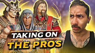 FIGHTING PRO PLAYERS IN MORTAL KOMBAT 1 (Rewind, Grr, ArnKratos and more)