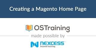 Magento 2 Beginner Class, Lesson #23: Creating a Magento Home Page