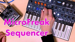 ARTURIA MicroFreak ＋ Strymon El Capistan //Interesting "Spice & Dice" Sequencer