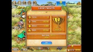 Farm Frenzy 3 only GOLD (level 17) playthrough Веселая ферма 3 (уровень 17) Золото