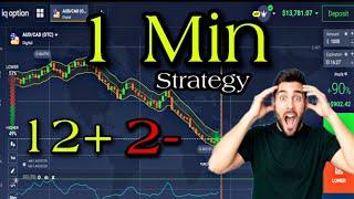1 Min best strategy IQ Option | $6,000 profits with in 2 days | Binary Option