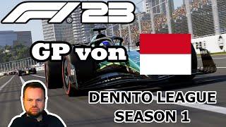 F1 23 LIGARENNEN IN MONACO [Dennto League - Saison 01] | Stream vom 05.09.2023