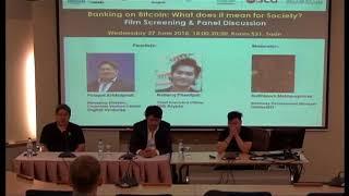 Banking on Bitcoin panel discussion