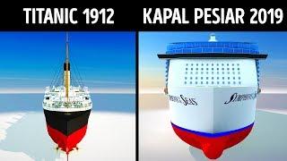 Titanic VS Kapal Pesiar Moderen