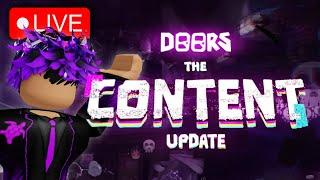  DOORS "THE CONTENT UPDATE" TRAILER REACTION LIVE! 