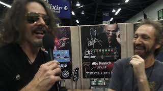 Richie Kotzen with Tech 21 at NAMM 2020