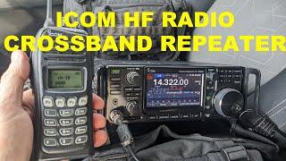 Icom IC-7300 HF Crossband Repeater