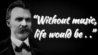 Friedrich Nietzsche's famous quote about human behavior and inspiring | Friedrich Nietzsche | Ukti |