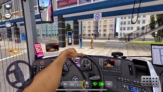 LAS VEGAS TO MODESTO America  Bus simulator mobile game Stopover passenger