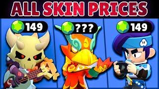 All New Skins Price Prediction!! || Brawl Stars #SPONGEBOB