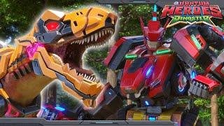 [DINOSTER1] Battle of the Baddest Dino | Quantum Heroes: Dinoster | S1 EP13