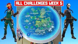 All Week 5 Challenges Guide! - Fortnite Chapter 2 Season 3