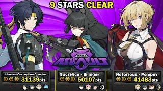 Harumasa, Miyabi & Evelyn Teams! | NEW Deadly Assault 9 Stars Clear | Zenless Zone Zero ZZZ 1.5