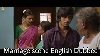 Tamil movie english dubbed  || VADA CHENNAI MARRIAGE SCENE ENGLISH DUBBED