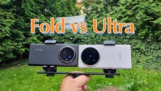 Vivo X100 Ultra VS Vivo X Fold 3 Pro  Side-by-side camera comparison