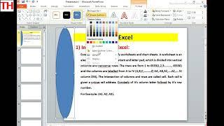 How to Create Presentation in PowerPoint ? MS Powerpoint/Make slide show in Powerpoint /Presentaion