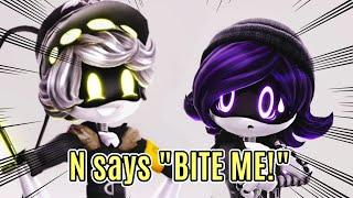 N says "BITE ME" (feat. V, Lizzy) || Murder Drones Animation || Hannia Nandz