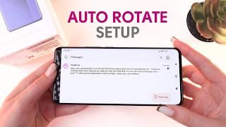 How to Turn On/Off Auto Rotate Screen on Xiaomi Redmi Note 13 Pro+ 5G: A Simple Guide