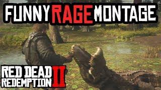 Red Dead Redemption 2 - FUNNY FAILS FUNTAGE!